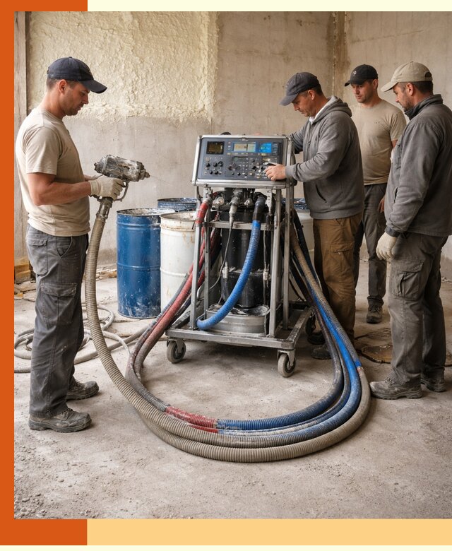 Аренда установки для напыления ППУ в Каменске-Шахтинском на выгодных условиях